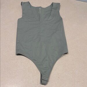 Aura Kids Olive One-Piece Bodysuit